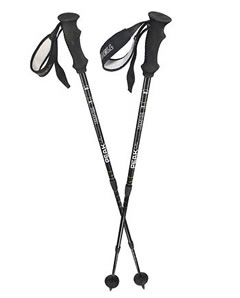 Hiking poles (adjustable) for climbing mount kilimanjaro 